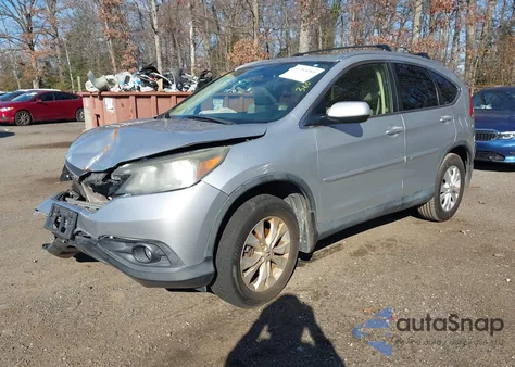 2012 Honda Cr-V Ex-L z USA, uszkodzony, nr VIN JHLRM4H73CC024061